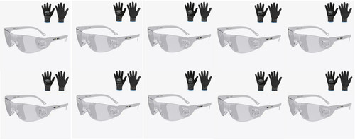10x schutzbrille - 10x,